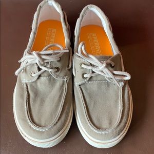 Boys Sperry bakt shoes size 1